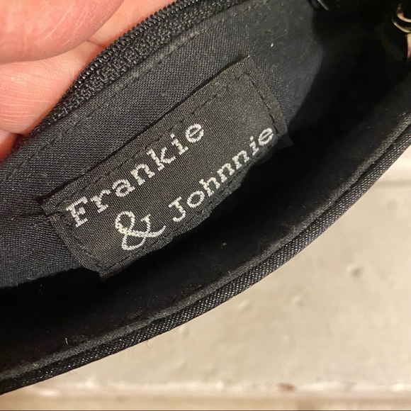 Frankie & Johnnie Black Crossbody / Handbag - Picture 11 of 12